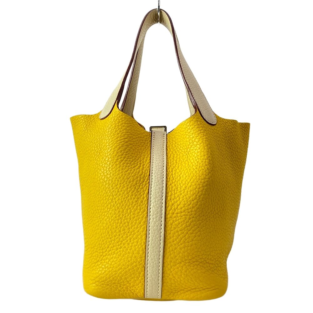 Hermès Picotin PM Handbag Soleil Parchemin - Picture 4 of 16